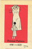 1960s Vintage Anne Adams Sewing Pattern 4761 Uncut Misses Sheath Dress Size 33 B -Vintage4me2