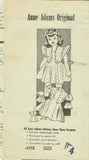 1940s Vintage Anne Adams Sewing Pattern 4775 Toddler Girls Scalloped Dress Size 4