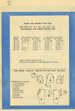 1950s Original Vintage Anne Adams Sewing Pattern 4874 Plus Size Coveralls 42 B