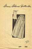 1950s Original Vintage Anne Adams Sewing Pattern 4899 Misses Skirt Sz 28 Waist