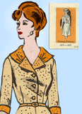 1960s Vintage Anne Adams Sewing Pattern 4970 Uncut Plus Shirtwaist Dress Sz 41 B - Vintage4me2