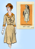 1960s Vintage Anne Adams Sewing Pattern 4970 Uncut Plus Shirtwaist Dress Sz 41 B - Vintage4me2