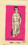 1960s Vintage Anne Adams Sewing Pattern 4996 Uncut Plus Size Sun Dress Size 41 B - Vintage4me2