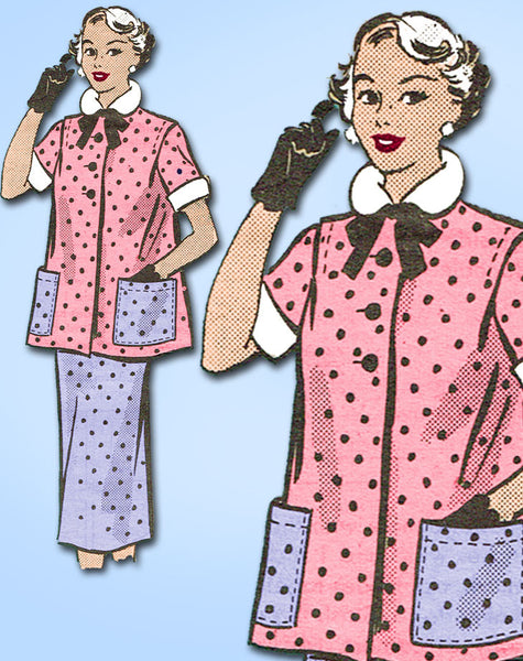 1950s Vintage Anne Adams Sewing Pattern 4880 Misses Maternity Suit Size 14 32B -Vintage4me2