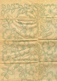 1940s ORIGNAL Uncut Alice Brooks Fancy Floral Bedspread Hot Iron Transfer 5864 - Vintage4me2