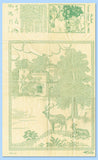 1930s ORIG Vintage Alice Brooks Embroidery Transfer 6407 Uncut Castle Picture