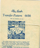 1940s Vintage Alice Brooks Embroidery Transfer 6656 FF 9 Flower Bunch Bedspread