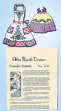 Alice Brooks 7136: 1940s Uncut Misses Embroidered Apron Vintage Sewing Pattern
