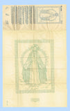 1940s Vintage Alice Brooks Embroidery Transfer 7181 Uncut Sacred Heart of Jesus