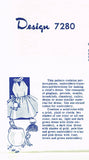 1950s Vintage Alice Brooks Transfer Pattern 7280 Girls Dress Pot O Gold Pocket 8