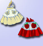 1950s Vintage Alice Brooks Transfer Pattern 7320 Uncut Misses Apron & Potholder
