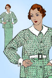 Advance 1227: 1930s Misses 2 Piece Dress Size 32 Bust Vintage Sewing Pattern - Vintage4me2