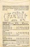 1930s Vintage Advance Sewing Pattern 2141 Men's WWII Pajamas Size 38 Chest - Vintage4me2