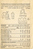 1940s Vintage Mail Order Sewing Pattern 3706 FF Toddler Girls Applique Dress Sz6 - Vintage4me2