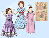 1940s Vintage Advance Sewing Pattern 2616 14 Inch Shirley Temple Doll Clothes
