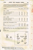 Fabric Requirements and Notions for Advance 2702