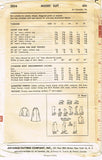 1960s Vintage Advance Sewing Pattern 2856 Easy Uncut Misses Suit Size 16 36B