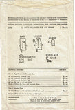 Advance 3390: 1940s Rare Misses WWII Purse & Gift Set Vintage Sewing Pattern