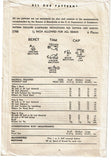 Advance 3788: 1940s Rare Misses Hat in 3 Styles Sz Medium Vintage Sewing Pattern