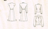 Advance 3963: 1940s Uncut Misses WWII Dress Size 32 Bust Vintage Sewing Pattern