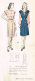 Advance 3963: 1940s Uncut Misses WWII Dress Size 32 Bust Vintage Sewing Pattern - Vintage4me2