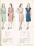 Advance 3963: 1940s Uncut Misses WWII Dress Size 32 Bust Vintage Sewing Pattern - Vintage4me2