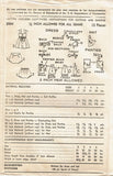 1940s Vintage Advance Sewing Pattern 3984 Uncut Girls Sun Dress & Bonnet Size 6