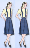 1940s Vintage Misses Day Skirt 1946 Advance VTG Sewing Pattern 4196 Size 24 W