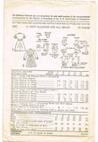 1940s Vintage Advance Sewing Pattern 4501 Girls Skirt Blouse Jumper Size 8 - Vintage4me2
