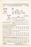 Advance 4508: 1940s Uncut Toddler Girls Dress Sz 6 Vintage Sewing Pattern