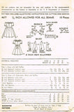 1940s Vintage Advance Sewing Pattern 4677 Little Girls Dress Size 10 28B ORIG - Vintage4me2