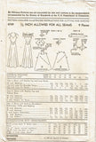 Advance 4749: 1940s Rare Uncut Misses Nightgown Size 30 B Vintage Sewing Pattern