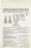 Advance 4858: 1940s Charming Misses Tiered Dress Sz 32 B Vintage Sewing Pattern