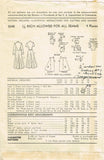 Advance 5345: 1940s Misses Elegant Dinner Dress Sz 36 B Vintage Sewing Pattern