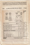 Advance 5398: 1940s Uncut Misses Formal Slip Size 38 Bust Vintage Sewing Pattern