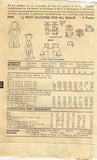 1950s Vintage Advance Sewing Pattern 5848 Misses Shirtwaist Dress Size 14 32 B