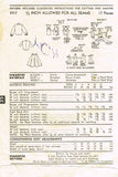 1950s Vintage Advance Sewing Pattern 5917 Little Girls Skirt Blouse Vest Size 8