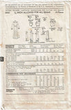 1950s Vintage Advance Sewing Pattern 5925 Plus Size Womens Shirtwaist Dress 40B