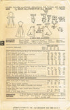 1950s Vintage Advance Sewing Pattern 6002 Uncut Misses Shirtwaist Dress Sz 32 B