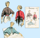 1950s Vintage Advance Sewing Pattern 6281 Uncut Bolero or Bedjacket Sz 36 38 B