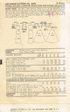 1950s Vintage Misses Easy Dress Uncut 1954 Advance Sewing Pattern 6643 Size 16