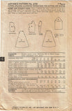 1950s Vintage Advance Sewing Pattern 6730 Misses Shirtwaist Dress Size 16 34 B