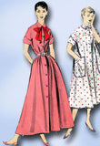 1950s Misses Advance Sewing Pattern 8230 Misses Robe or Duster Size 16 36 Bust