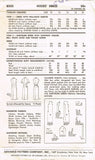 1950s Vintage Advance Sewing Pattern 8555 Uncut Misses Wiggle Dress Size 12 32 B