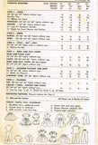 1950s Vintage 19" Shirley Temple Doll Clothes 1958 Advance Sewing Pattern 8813