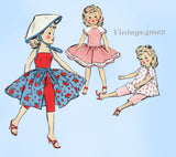 1950s Vintage Advance Sewing Pattern 8814 15inch Revlon Doll Clothes Set