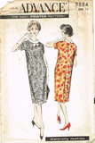 1950s Vintage Advance Sewing Pattern 8884 Uncut MIsses Maternity Dress Sz 14 34B