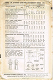 1950s Vintage Advance Sewing Pattern 8885 Uncut Misses Maternity Dress Size 13