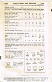 1950s Vintage Advance Sewing Pattern 8906 Toddler Girls Dress and Apron Size 6