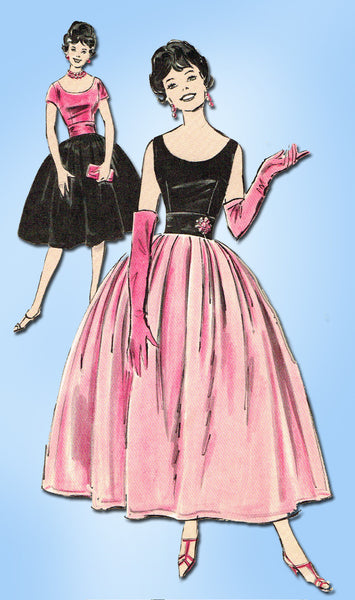 1960s Vintage Advance Sewing Pattern 9210 Misses Evening Gown or Dress –  Vintage4me2